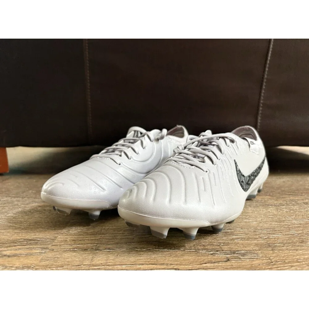 Nike Legend 10 Elite FG Soccer Cleats Gray Men’s Sz 6 HF4371-001